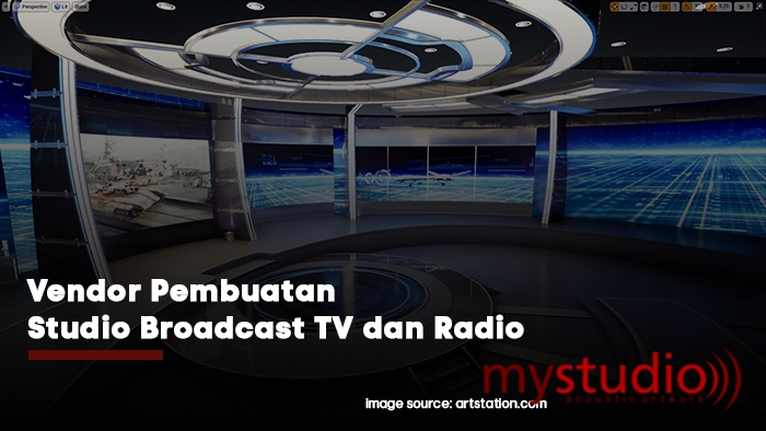 Vendor Pembuatan Studio Broadcast TV dan Radio